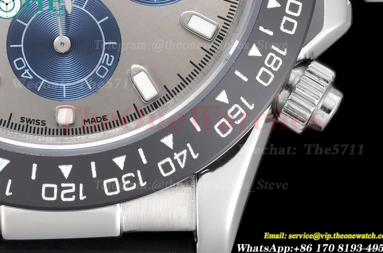 Blue SS GDF RU Grey A3836 40mm Daytona 0102